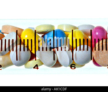 Farmaci in una siringa Foto Stock