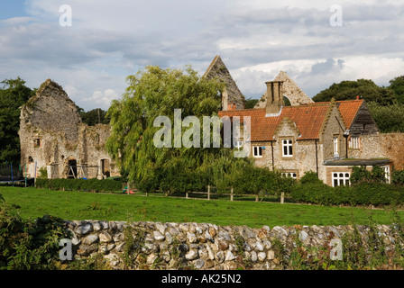 Walsingham Friary ora proprietà privata Little Walsingham Norfolk nord Inghilterra Anglia orientale. Regno Unito 21 agosto 2006 HOMER SYKES Foto Stock