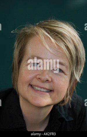 Autore Sarah Waters a Edinburgh International Book Festival 2006 Foto Stock