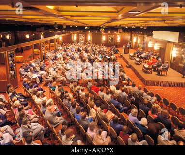 Conferenza interna folla. Pubblico al seminario. Foto Stock