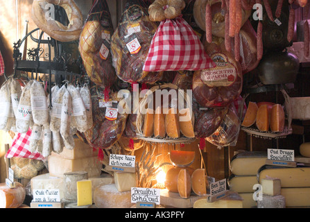 Delicatessen in Brugge, Belgio Foto Stock