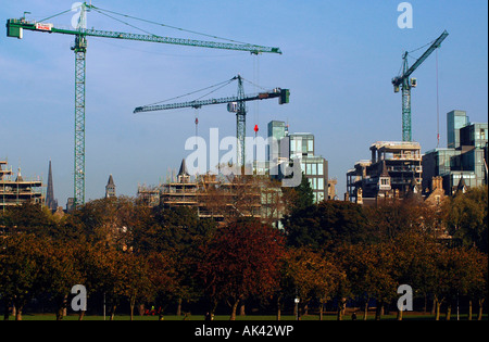 Sviluppo Quartermile dai prati,Edinburgh Foto Stock