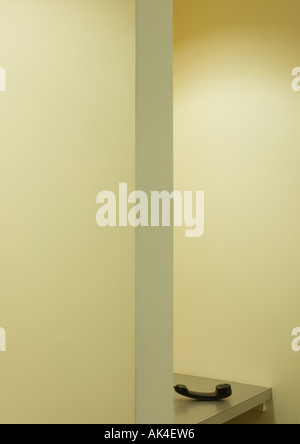 Ricevitore del telefono Foto Stock