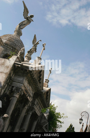 Il Cimitero di Recoleta, Buenos Aires Foto Stock