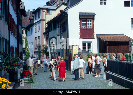 Zona pedonale / Bregenz Foto Stock