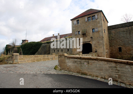 Castello Hohenasperg / Asperg Foto Stock