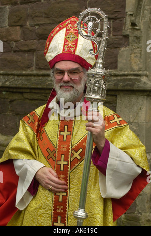 Il Dottor Rowan Williams, Arcivescovo di Canterbury e Primate di tutta l'Inghilterra e Leader della Comunione Anglicana Foto Stock