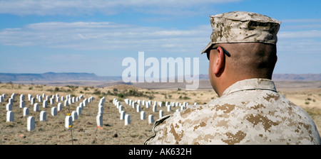 Arlington Southwest prima di veterani di guerra permanente per la pace memorial Foto Stock