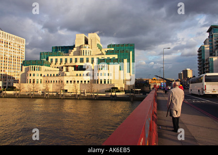 Vauxhall Cross MI6 Secret Intelligence Service HQ Foto Stock