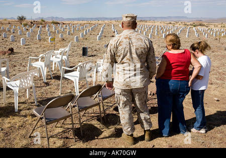 Arlington Southwest prima di veterani di guerra permanente per la pace memorial Foto Stock