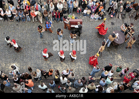 Festa tradizionale nella città vecchia di Schwelm, in Germania, in Renania settentrionale-Vestfalia, la zona della Ruhr, Schwelm Foto Stock