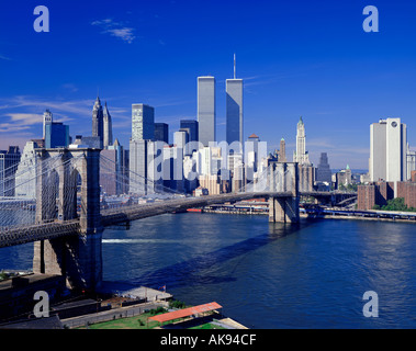 New York skyline della città Foto Stock