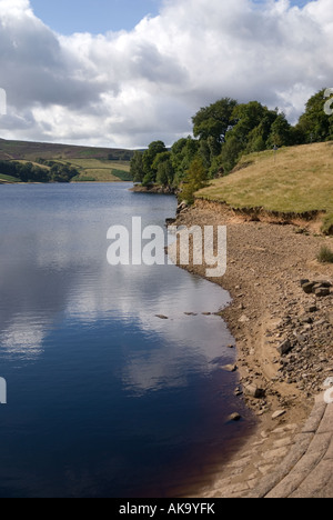 Serbatoio Errwood nel Goyt Valley nel Parco Nazionale di Peak District Foto Stock