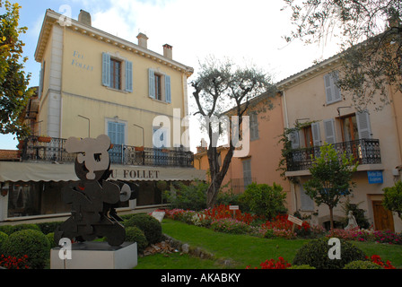 Moustiers village regione della Provenza Francia Foto Stock