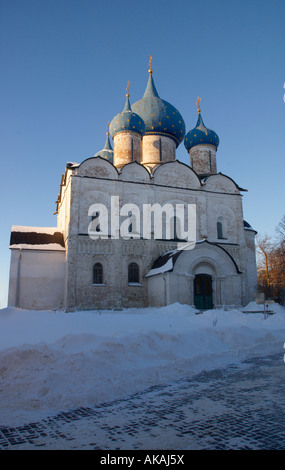 Natività della Vergine nella cattedrale di Suzdal' Foto Stock