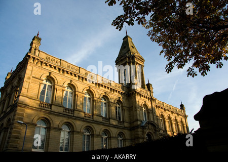 Victoria Hall di Saltaire, West Yorkshire Foto Stock