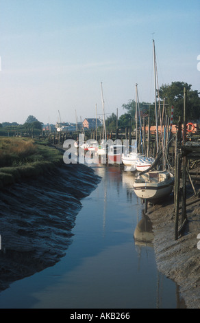 Skippool Creek Lancashire Inghilterra Foto Stock