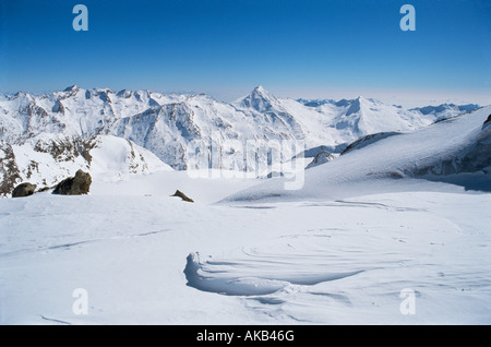 Saas fee, Vallese, Svizzera Foto Stock