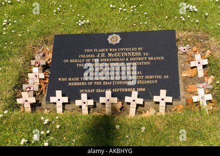 Monumento ai Caduti in Guerra in piazza Hamilton, Birkenhead ,Wirral, Inghilterra Foto Stock