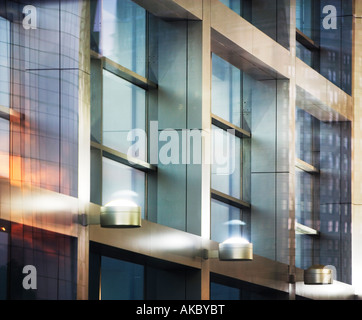 Edificio,, città, esterno, facciata,,,,, Riga, grattacielo,, WINDOWS, finestra, URBAN, scena, architettura, residenziale, C Foto Stock