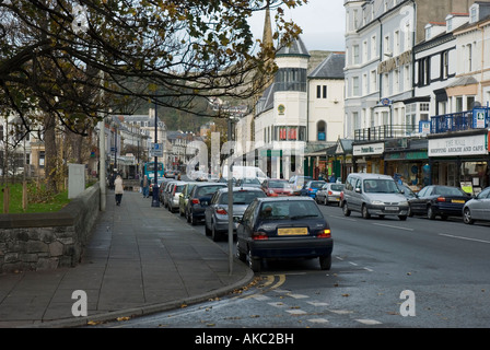 Mostyn St Llandudno Galles Foto Stock