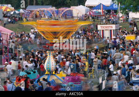 Il 4 luglio il carnevale di indipendenza Oregon USA Foto Stock