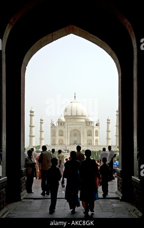 Taj Mahal. Agra. India Foto Stock