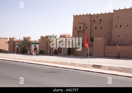 Taourirt Kasbah, Ouarzazate, Atlante, Marocco Foto Stock