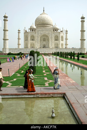 Taj Mahal. Agra. India Foto Stock