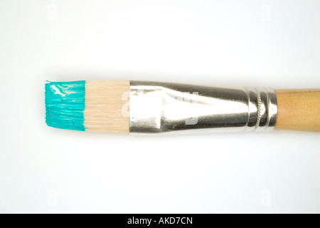 Colorate spazzola di vernice Foto Stock