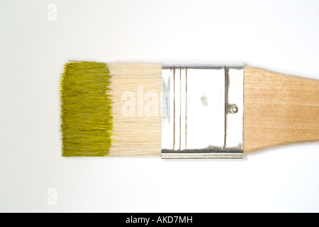 Colorate spazzola di vernice Foto Stock