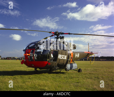 Aérospatiale Alouette III ELICOTTERO Foto Stock