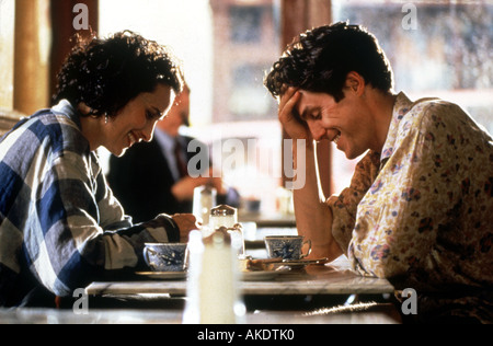 Quattro matrimoni e un funerale 1994 Polygram film con Andie MacDowell e Hugh Grant Foto Stock