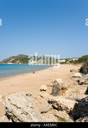 Spiaggia di Gerakas, penisola di Vasilikos, costa Sud Orientale, Zante, Isole Ionie, Grecia Foto Stock