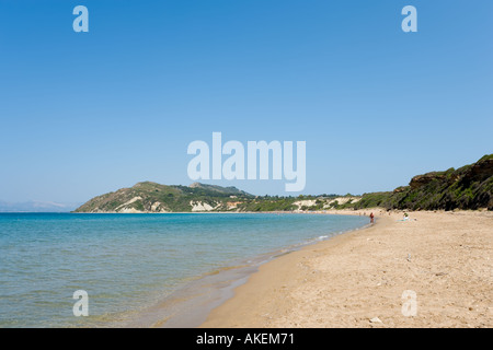 Spiaggia di Gerakas, penisola di Vasilikos, costa Sud Orientale, Zante, Isole Ionie, Grecia Foto Stock