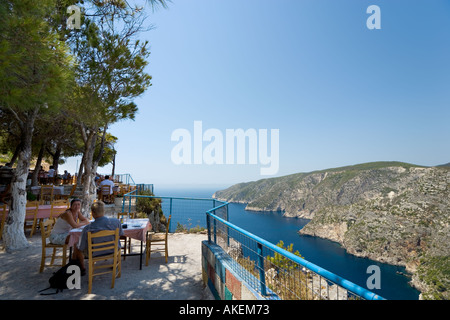 Taverna in Kambi, West Coast, Zante, Isole Ionie, Grecia Foto Stock