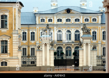 Lettland, Bauska, Schloss Rundale bei Bauska Foto Stock