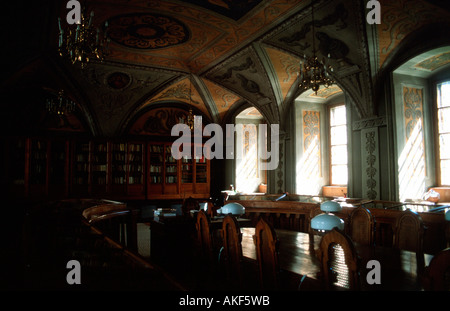 Osteuropa, Litauen, Vilnius, Altstadt, Universität, Bibliothek, Smuglevicius-Saal aus der Ersten Hälfte des 17. Jhd. Foto Stock