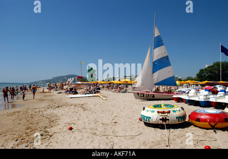 Il litorale del Mar Nero, Albena Foto Stock