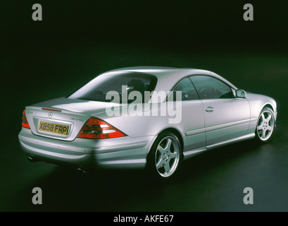 2001 Mercedes Benz CL 55 AMG V8 Foto Stock