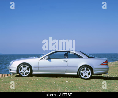2001 Mercedes Benz CL 55 AMG V8 Foto Stock