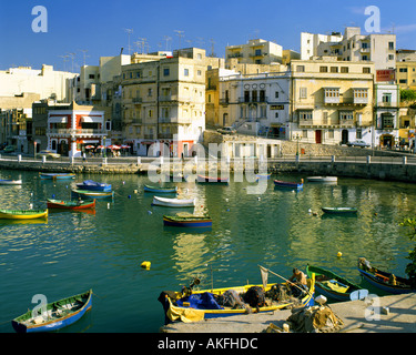 MT - Malta: Spinola Porto di San Giuliano Foto Stock