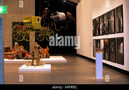 Österreich, Wien Museumsquartier, Kunsthalle, Austellung Leisure Lady von Yinka Shonibare Foto Stock