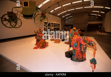 Österreich, Wien Museumsquartier, Kunsthalle, Austellung Leisure Lady von Yinka Shonibare Foto Stock