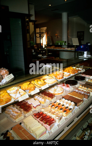 Österreich, Wien I, Neuer Markt, Kurkonditorei Oberlaa, Torten Foto Stock