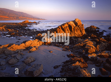 Leo Carrillo State Beach Malibu Los Angeles County in California negli Stati Uniti Foto Stock