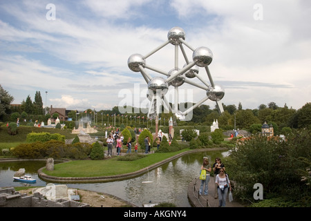 Bruparck Mini Europe Theme Park Belgio Bruxelles Foto Stock