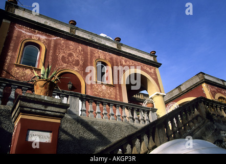 Villa La Pompeiana, Tragara, Capri, Campania, Italia Foto Stock