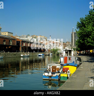 Area del porto e città di Bristol contea di avon Inghilterra gran bretagna Foto Stock