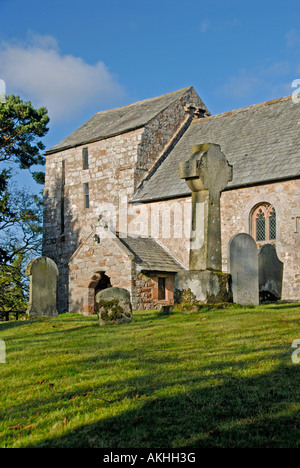 Chiesa di San Giacomo, grande Ormside, Cumbria, England, Regno Unito, Europa. Foto Stock